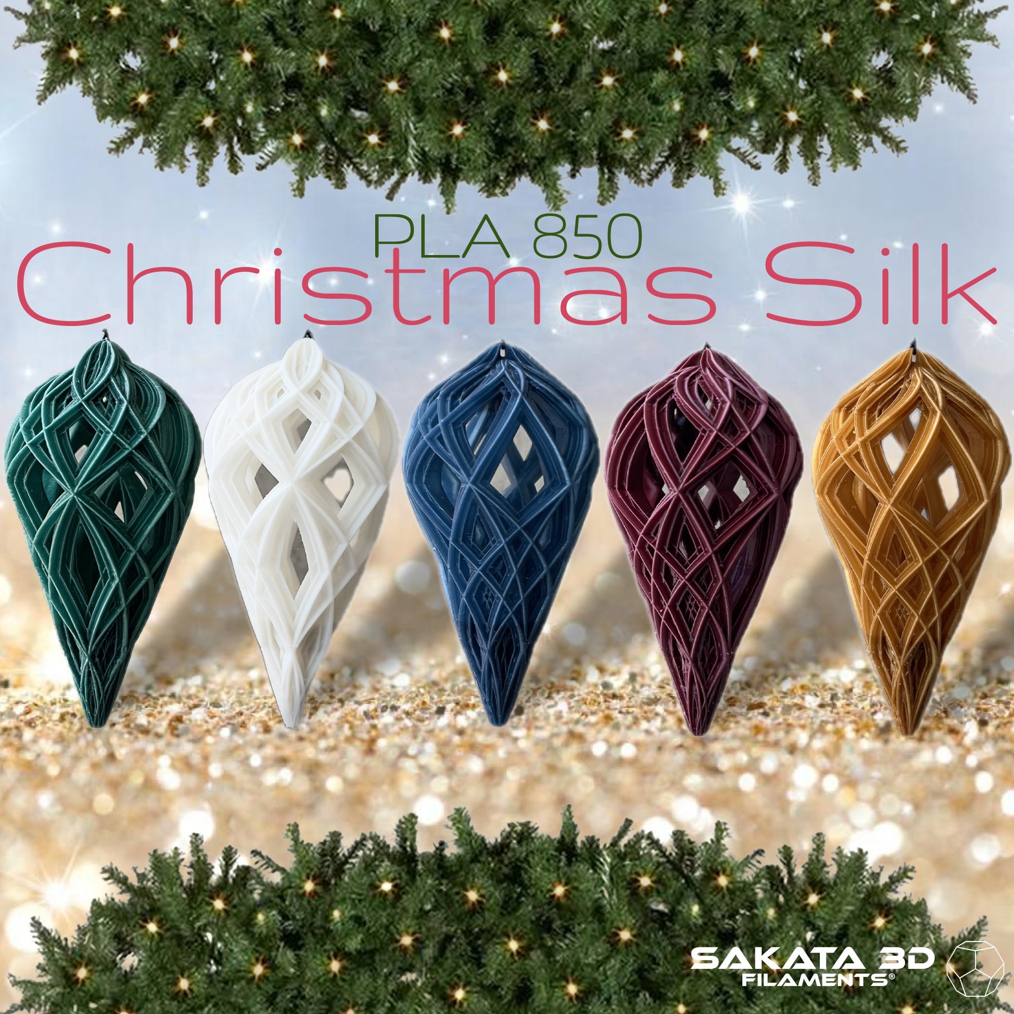 Prepare your Christmas with our new Silk Colours